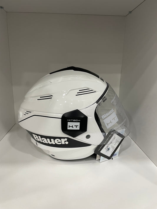 Casco jet blauer