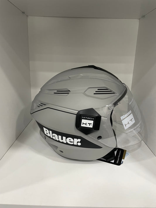 Casco jet blauer