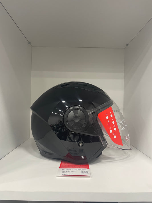 Casco jet LS2 airflow 2