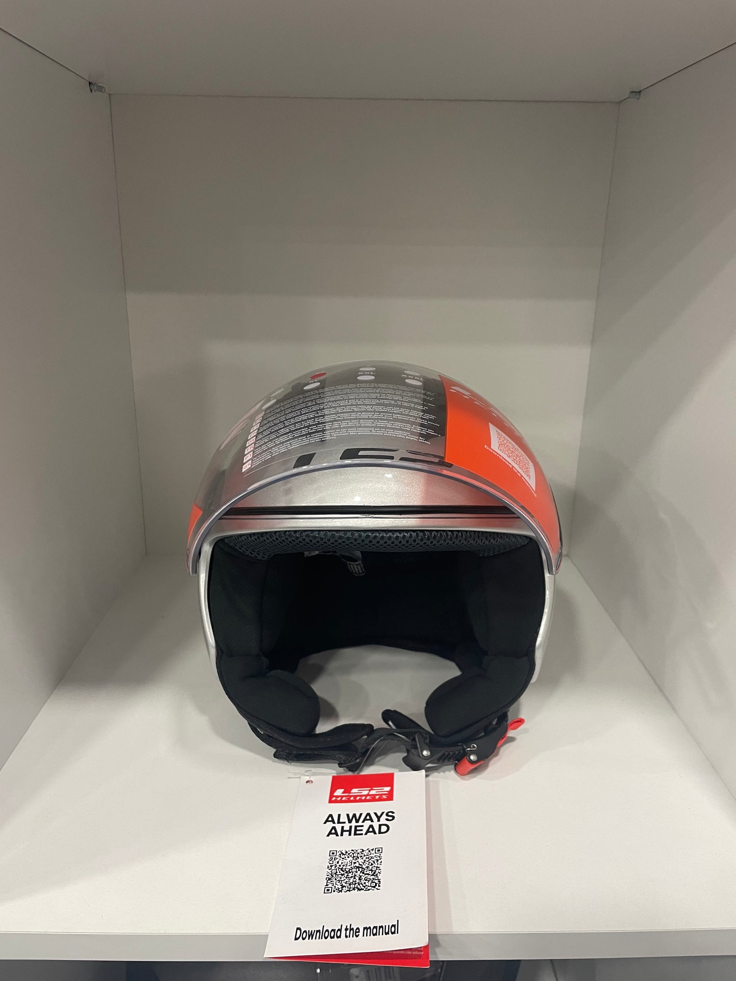 Casco jet LS2