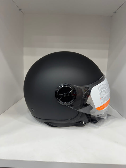 Casco jet NSE black matt